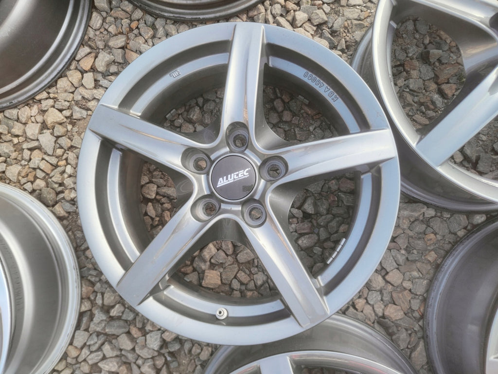 4x Alufelge 16 Zoll 6.5" 5x114.3 50ET Glanz Silber KBA48069 Mazda Z 4 Rim Wheel FEL1346323575mu