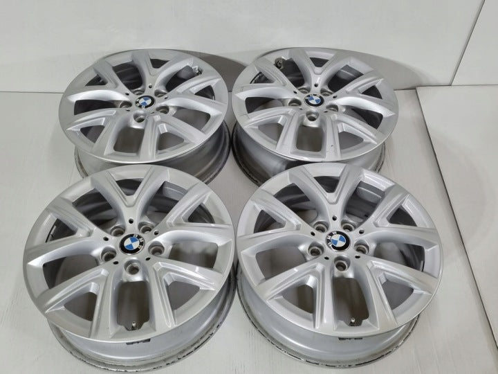 1x Alufelge 17 Zoll 6.0" 5x112 47ET Glanz Schwarz 6884815 BMW 2 F45 Rim Wheel FEL7923341079jy