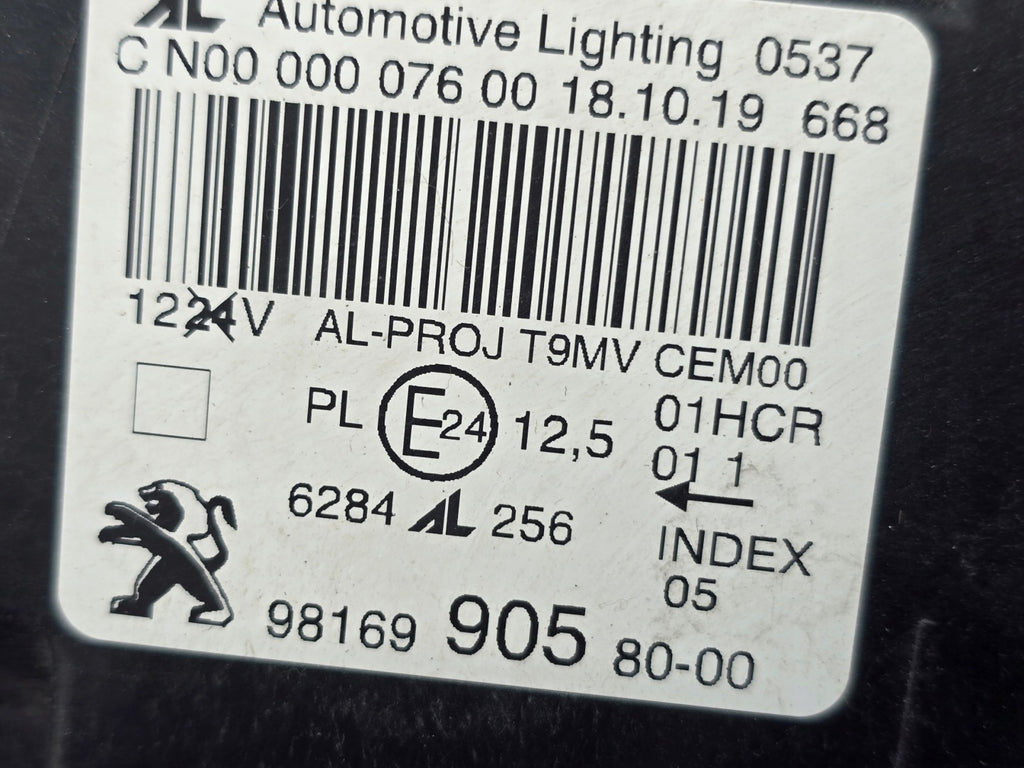 Frontscheinwerfer Peugeot 308 981699058000 Rechts Scheinwerfer Headlight SCH2534969051yl