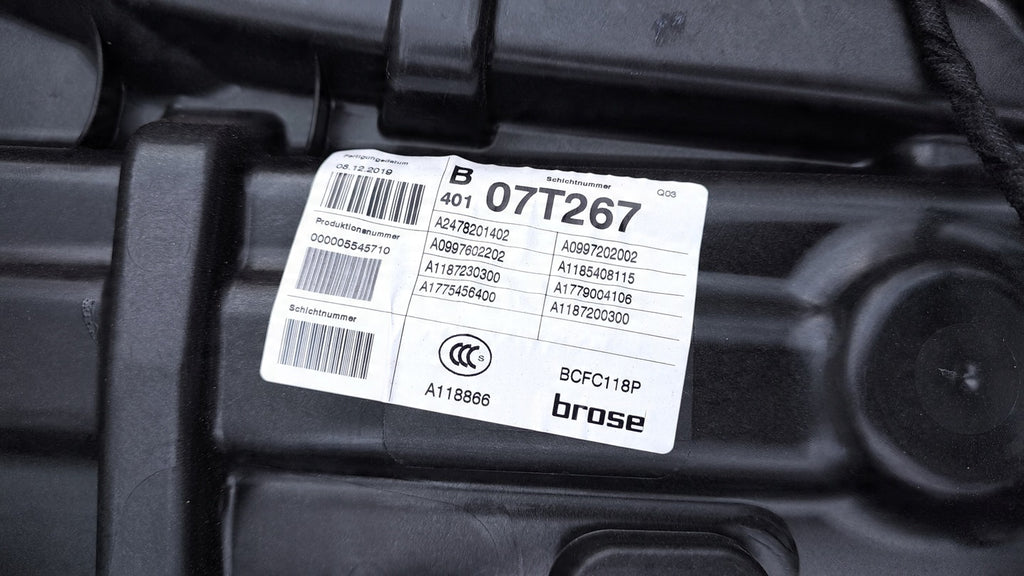 Tür Mercedes-Benz Cla A1187220800 Vorne Rechts Door Porta Porte