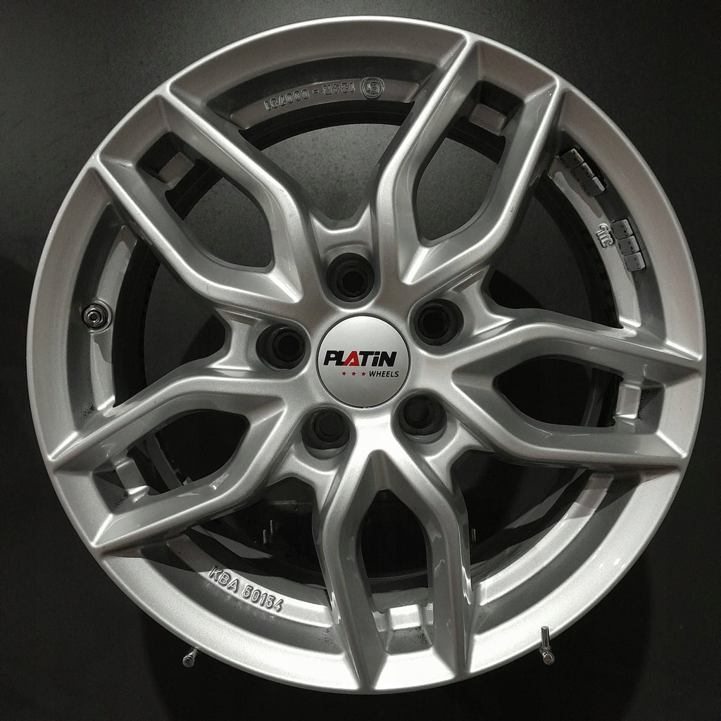 4x Alufelge 16 Zoll 6.5" 5x112 33ET Glanz Silber SK656 Audi Q3 Rim Wheel FEL5314366778pc
