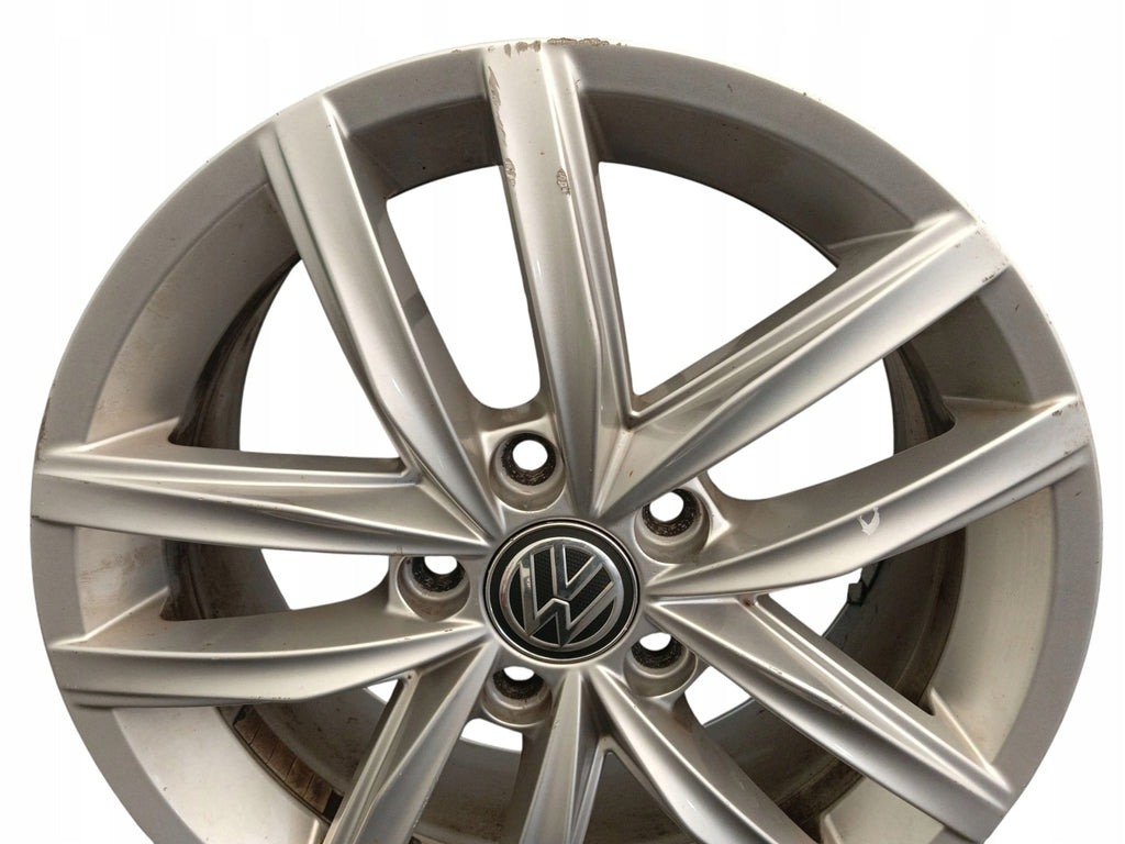 1x Alufelge 16 Zoll 6.5" 5x112 46ET Glanz Silber 5G0601025CS VW Golf VII I FEL6791055720lg