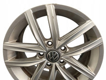 Load image into Gallery viewer, 1x Alufelge 16 Zoll 6.5" 5x112 46ET Glanz Silber 5G0601025CS VW Golf VII I FEL6791055720lg