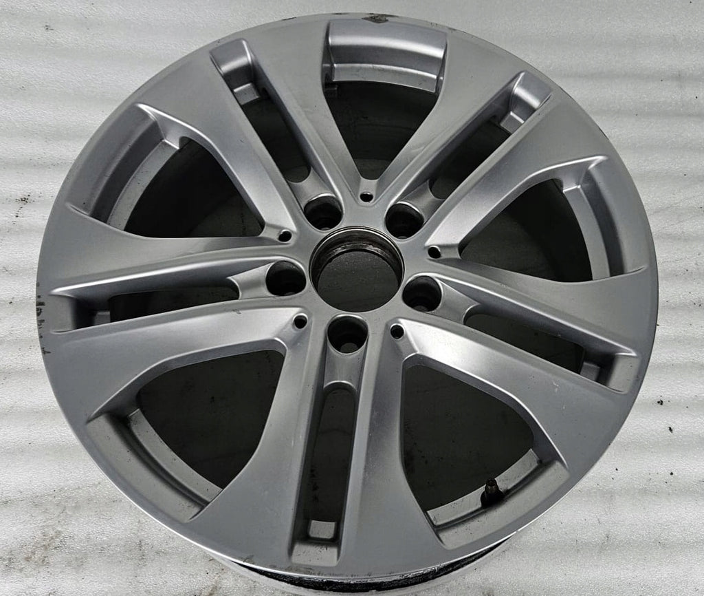 1x Alufelge 17 Zoll 7.5" 5x112 47ET Glanz Silber Mercedes-Benz W204 Rim Wheel FEL3362528568ud
