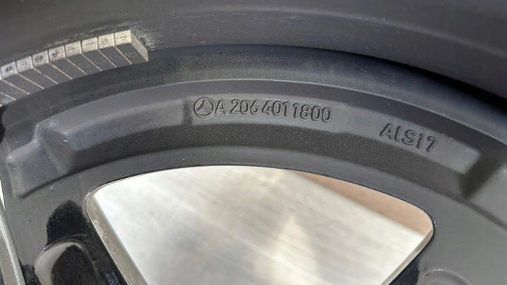 1x Alufelge 18 Zoll 8.5" 5x112 52ET A2064011800 Mercedes-Benz Rim Wheel FEL3206028822kb