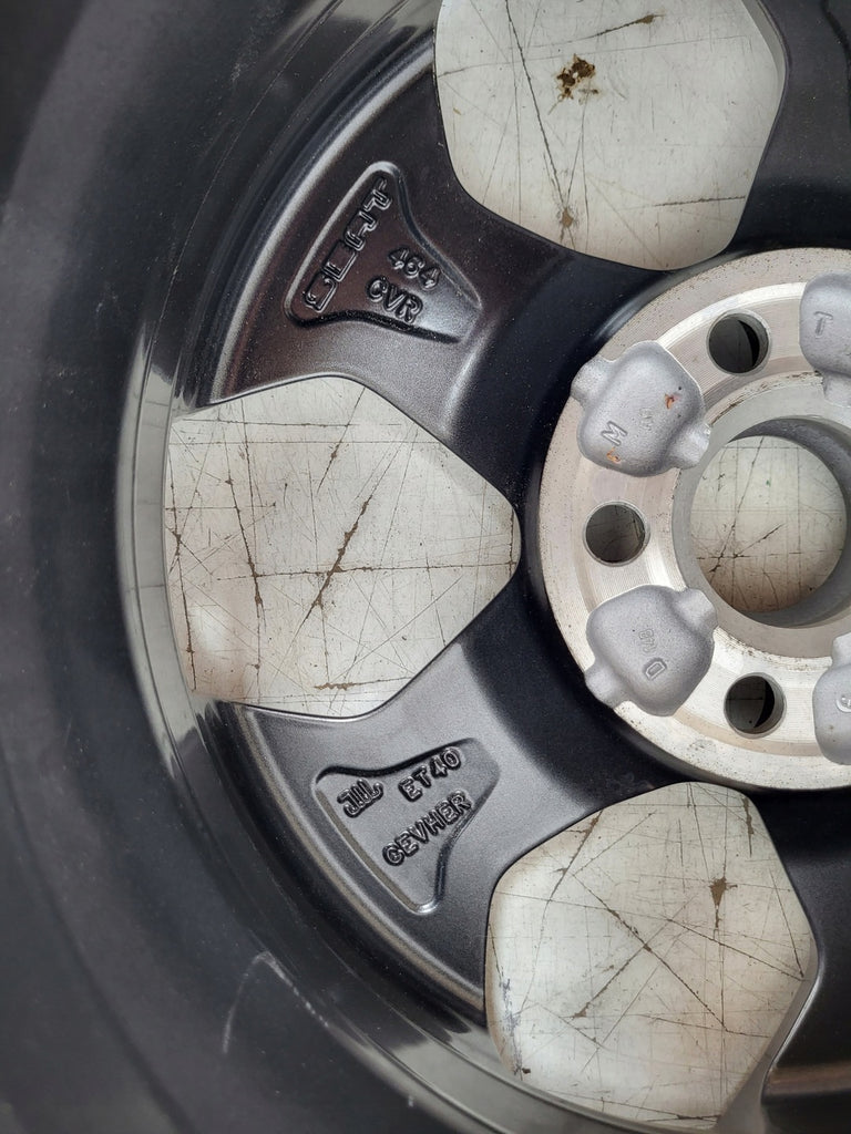 1x Alufelge 15 Zoll 5.0" 5x100 40ET Glanz Silber 6F0071495H Seat Rim Wheel