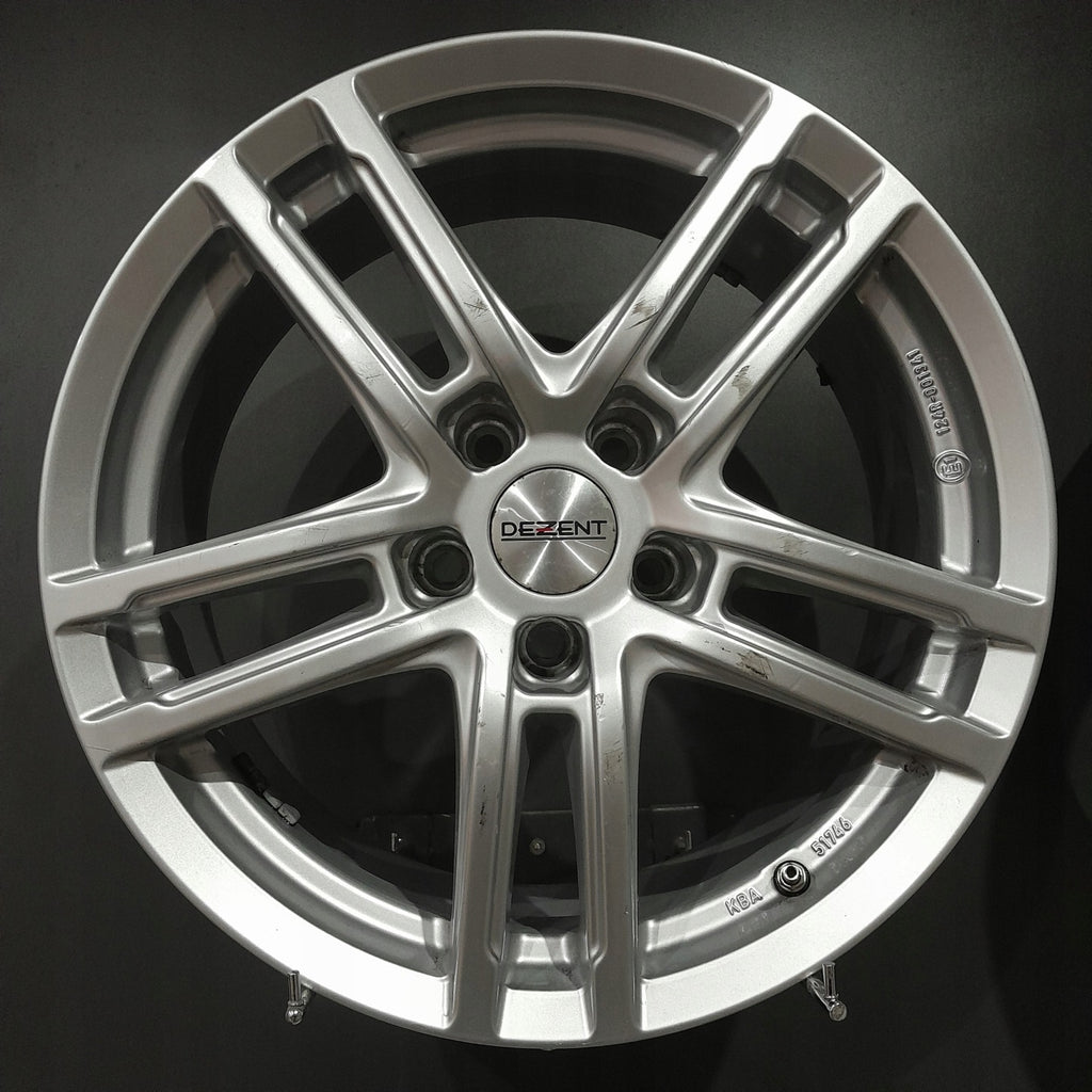 4x Alufelge 17 Zoll 7.5" 5x112 38ET Glanz Silber KBA51746 Audi A4 B8 Rim Wheel FEL6598104972ky