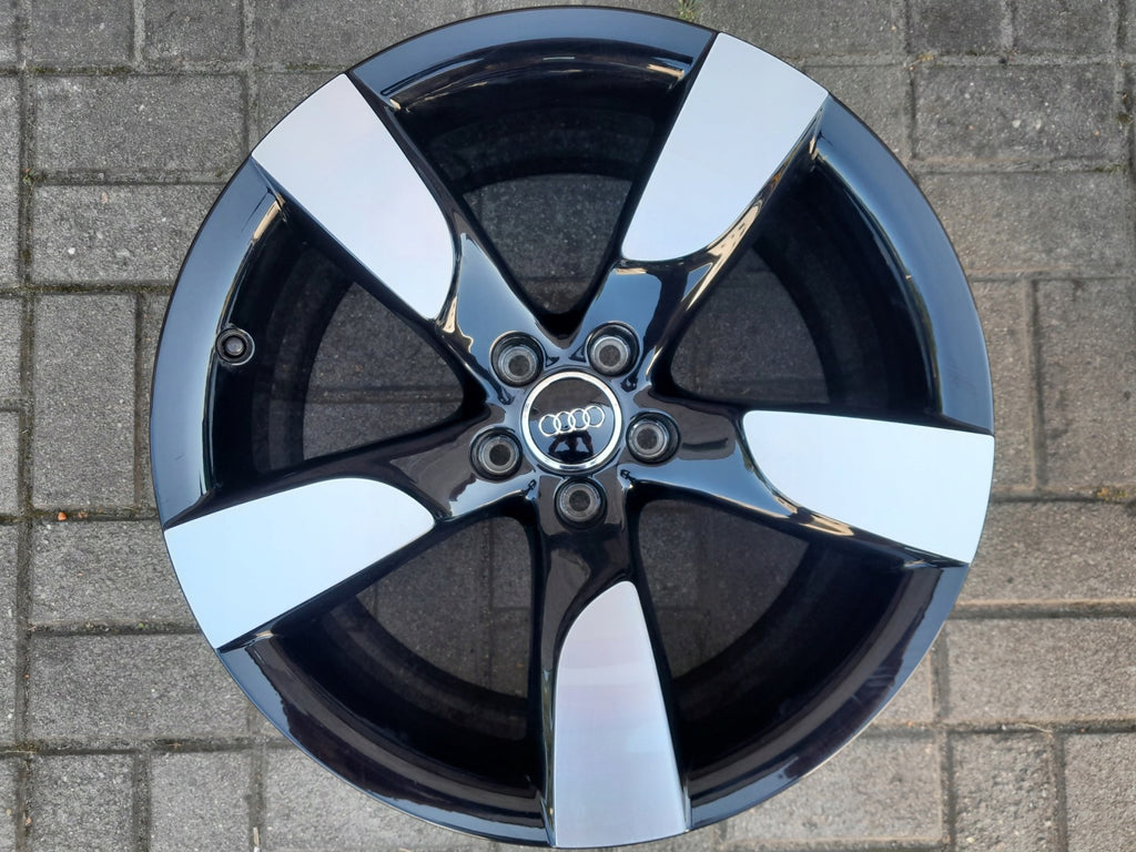 1x Alufelge 19 Zoll 9.0" 5x112 33ET Glanz Silber 8T0071499A Audi Rim Wheel FEL3584532691kp