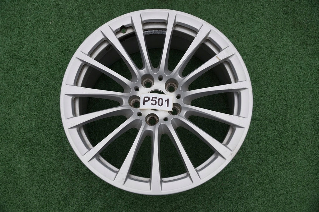 1x Alufelge 18 Zoll 8.0" 5x112 30ET Glanz Silber 6861224 BMW 5 G31 G30 Rim Wheel FEL3109896724ko