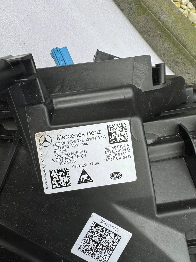Frontscheinwerfer Mercedes-Benz W247 2479061903 LED Links Scheinwerfer Headlight SCH6412821138bz