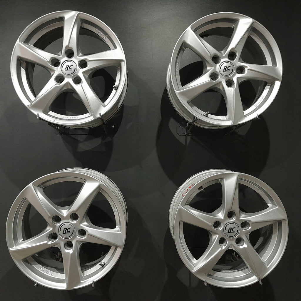 4x Alufelge 16 Zoll 7.0" 5x112 35ET KBA51056 Audi A4 B8 Rim Wheel FEL7134235935kg