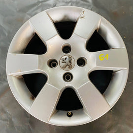 1x Alufelge 16 Zoll 4x108 9685783880 Peugeot 5008 Rim Wheel FEL5154641346vs