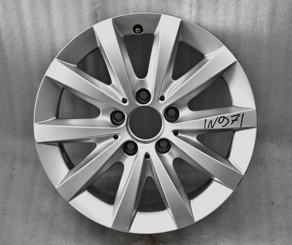 1x Alufelge 16 Zoll 6.5" 5x112 45ET A2464010202 Mercedes-Benz W176 Rim Wheel