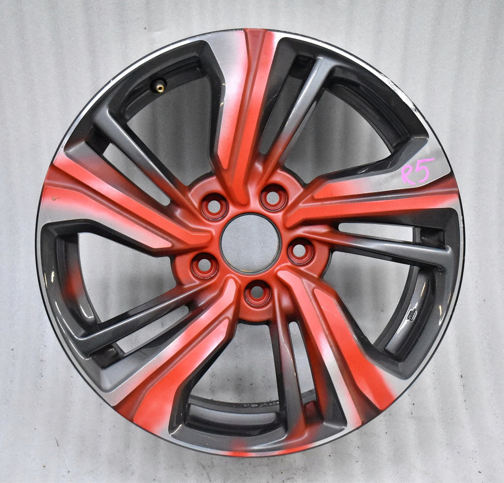 1x Alufelge 17 Zoll 7.0" 5x114.3 45ET TBA17070D Honda Civic Ix Rim Wheel