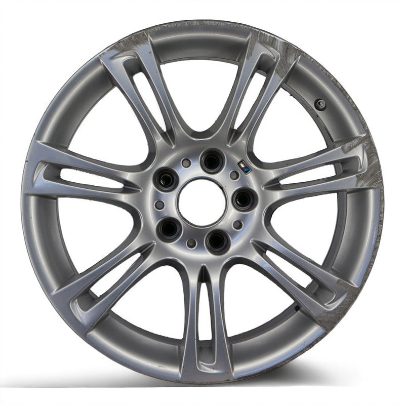1x Alufelge 18 Zoll 8.0" 5x120 30ET Glanz Silber 6790173 BMW 1 Rim Wheel