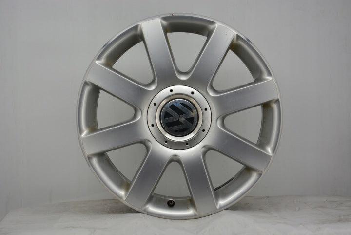 4x Alufelge 17 Zoll 6.0" 5x112 48 5ET Glanz Silber 1K0601025N VW Golf I FEL1572847354eo