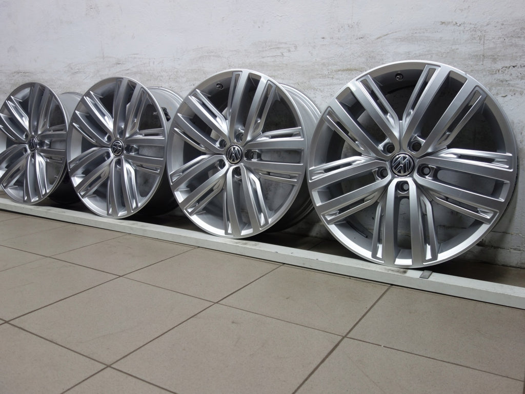4x Alufelge 19 Zoll 7.0" 5x112 43ET 5NA601025N VW Passat Tiguan Sharan Rim Wheel FEL9652872634og