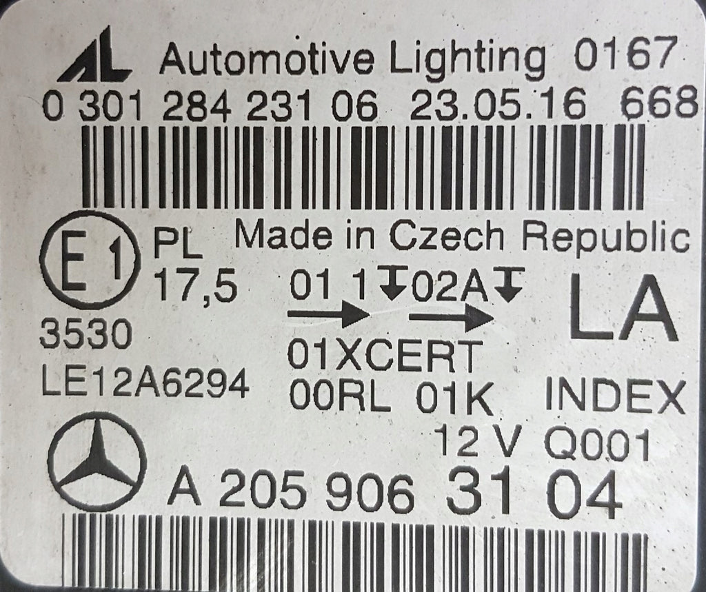 Frontscheinwerfer Mercedes-Benz W205 A2059063104 Links Scheinwerfer Headlight SCH6136199796fe