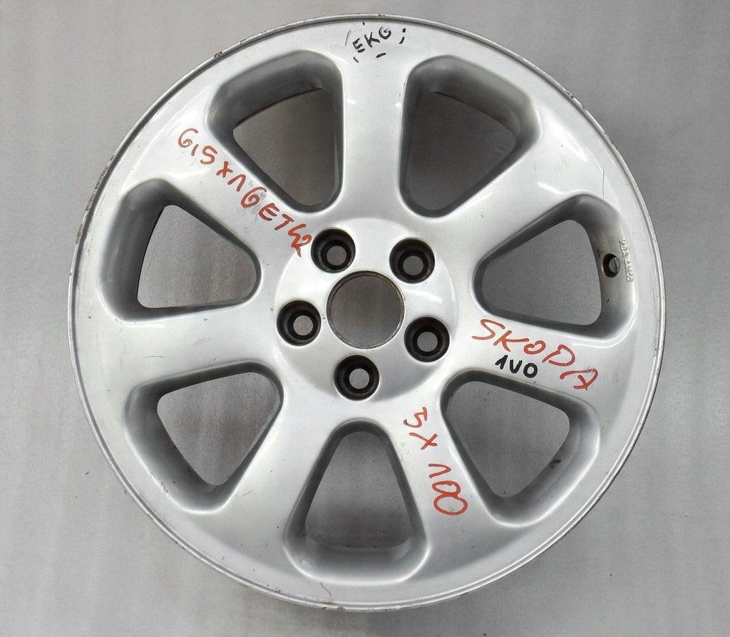 1x Alufelge 16 Zoll 6.5" 5x100 42ET 1U0601025D Skoda Octavia I Rim Wheel