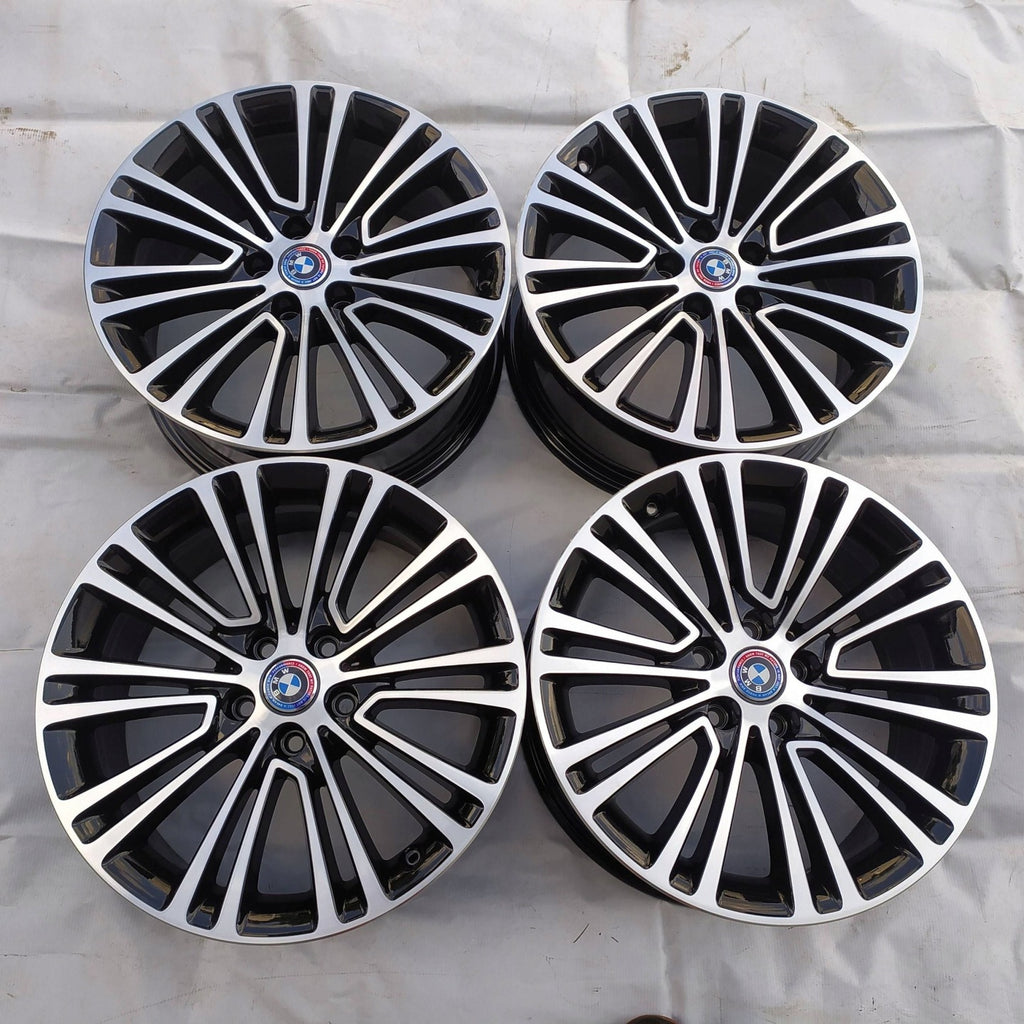 4x Alufelge 18 Zoll 8.0" 5x112 30ET Glanz Schwarz 6863420 BMW 5 G31 G30 Mg FEL9768946013vw