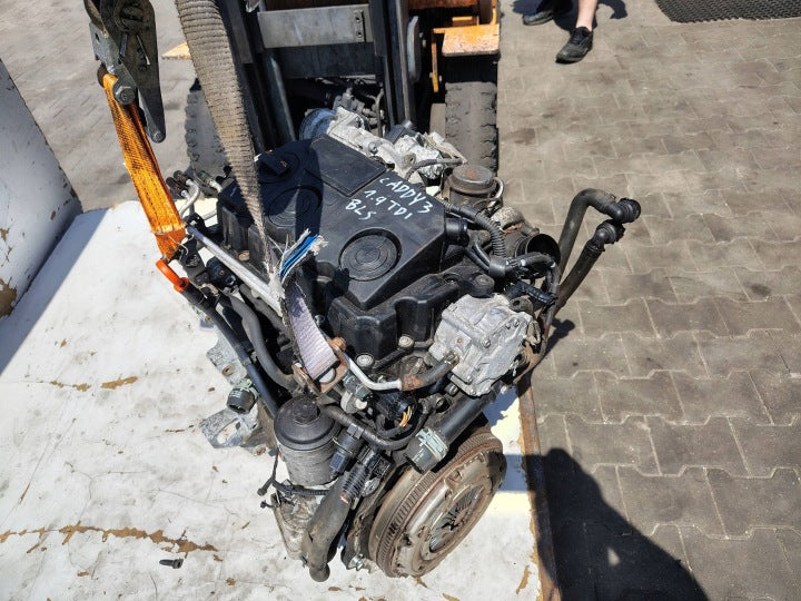 Motor VW Caddy III BLS 1.9 TDI 105PS 77kW 107TKm 2009 Diesel Engine Komplett MOT2257537468qh