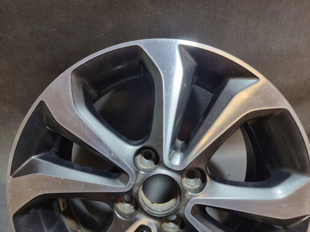 1x Alufelge 15 Zoll 6.0" 4x100 53ET Glanz Graphit 52910-B9300 Hyundai I10 Mg FEL7634740820an