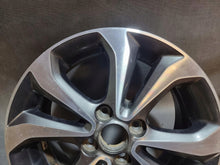 Load image into Gallery viewer, 1x Alufelge 15 Zoll 6.0" 4x100 53ET Glanz Graphit 52910-B9300 Hyundai I10 Mg FEL7634740820an