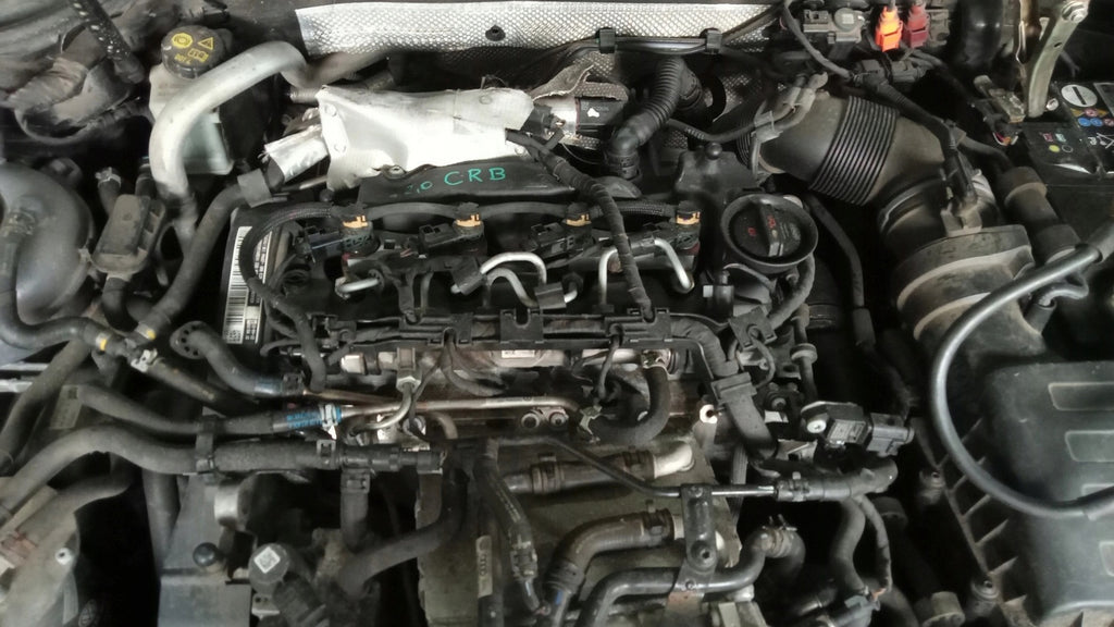Motor Audi Seat Skoda VW CRB 2.0 TDI 100TKm Diesel Engine Unkomplett