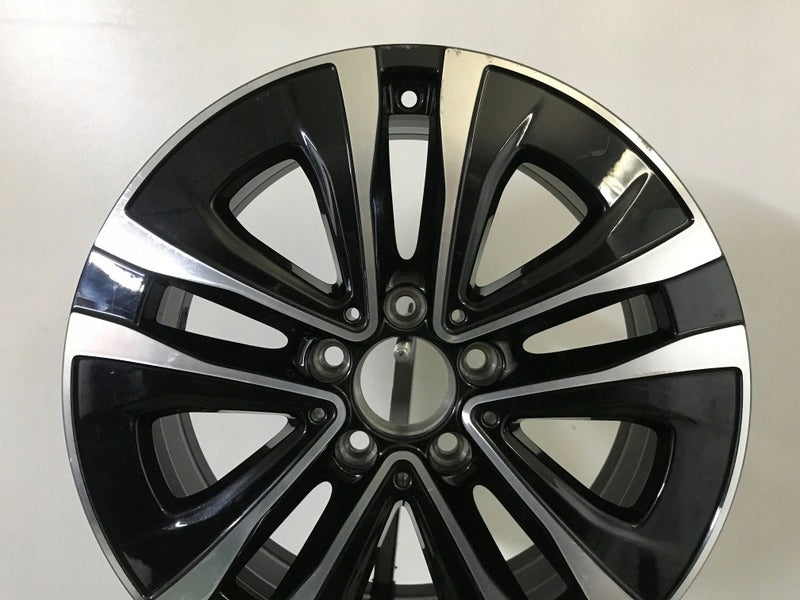 1x Alufelge 17 Zoll 6.5" 5x112 44ET Glanz Schwarz A1774012900 Mercedes-Benz