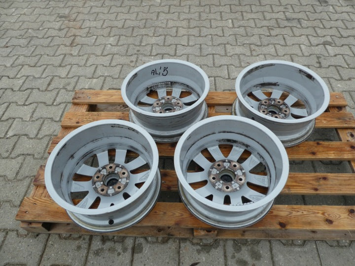 4x Alufelge 16 Zoll 6.5" 5x120 51ET Glanz Silber 7E0601025N VW T6 T5 Rim Wheel FEL8615846453gi