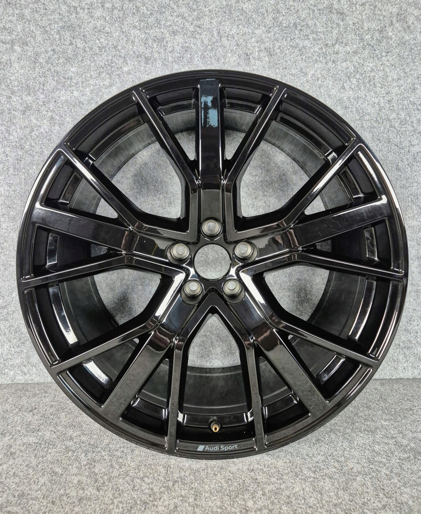 1x Alufelge 21 Zoll 9.5" 5x112 36ET Glanz Schwarz 4KE601025AJ Audi E-Tron FEL3966073584lx