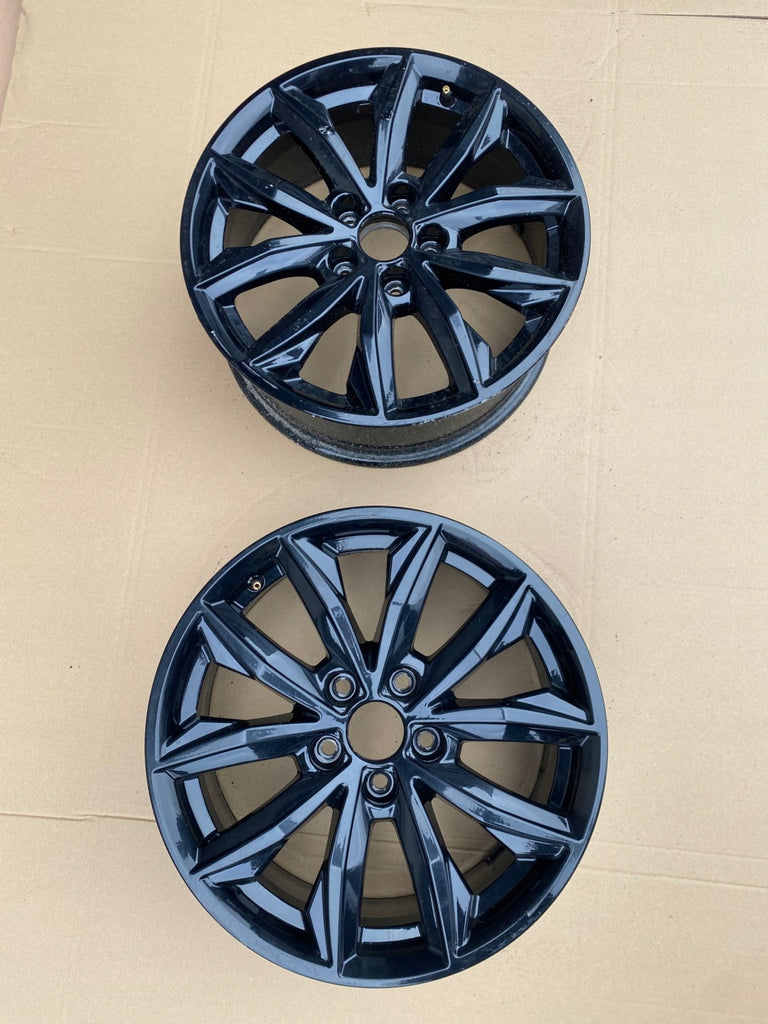 2x Alufelge 17 Zoll 7.0" 5x112 34ET Glanz Silber 80A601025 Audi Q5 Rim Wheel FEL4897407247kd