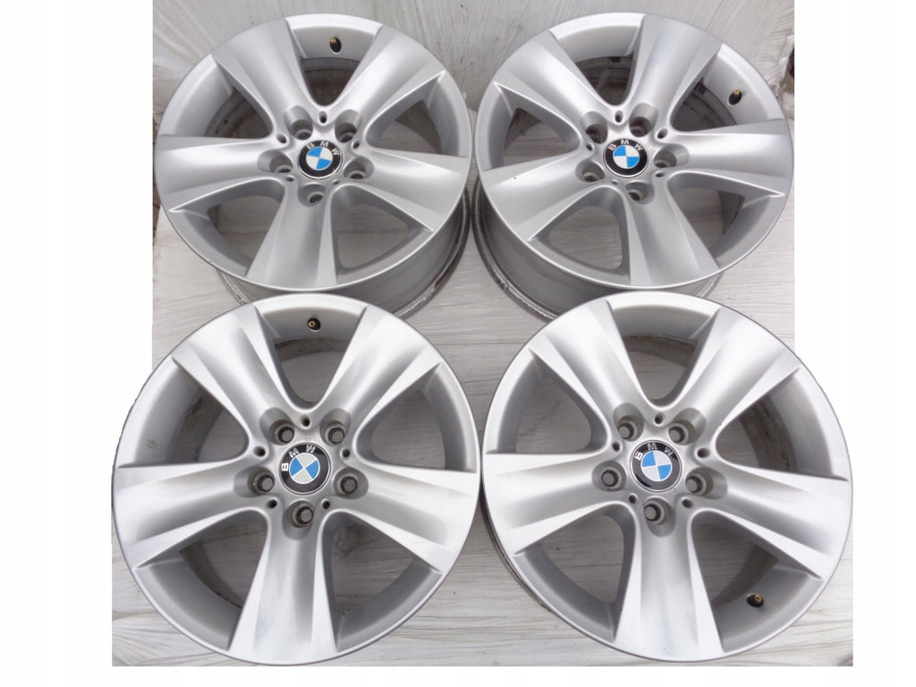 4x Alufelge 17 Zoll 8.0" 5x120 30ET Glanz Silber 6790172 BMW F11 F10 F12 F13 FEL1934936595wa