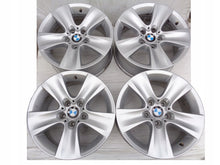 Laden Sie das Bild in den Galerie-Viewer, 4x Alufelge 17 Zoll 8.0" 5x120 30ET Glanz Silber 6790172 BMW F11 F10 F12 F13 FEL1934936595wa