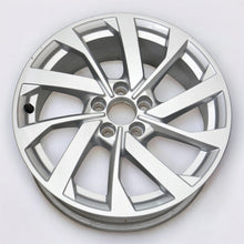 Load image into Gallery viewer, 1x Alufelge 16 Zoll 6.5&quot; 5x100 40ET Glanz Silber 82A601025 Audi Rim Wheel