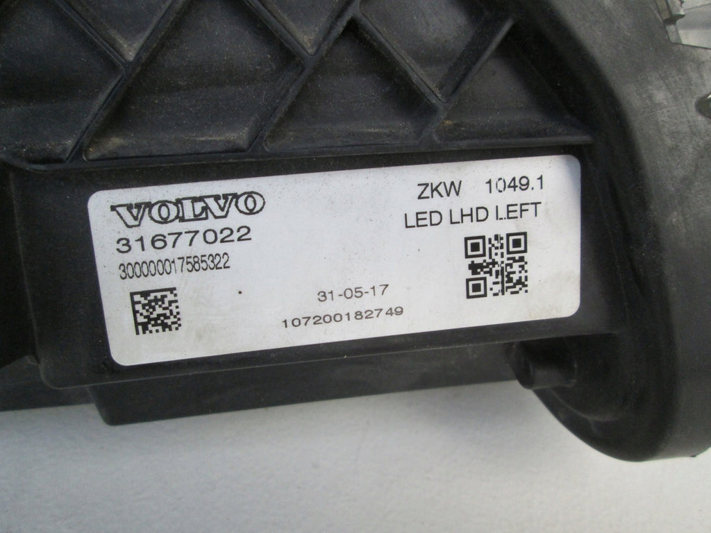 Frontscheinwerfer Volvo Xc40 316770022 Full LED Ein Stück (Rechts oder Links) SCH5455061123wk