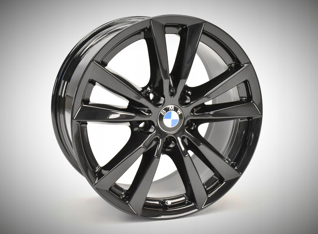 4x Alufelge 18 Zoll 8.5" 5x120 46ET Glanz Schwarz 6853952 BMW X5 F15 Rim Wheel FEL7079627162gr
