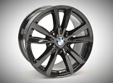 Laden Sie das Bild in den Galerie-Viewer, 4x Alufelge 18 Zoll 8.5" 5x120 46ET Glanz Schwarz 6853952 BMW X5 F15 Rim Wheel FEL7079627162gr