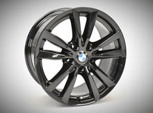 Load image into Gallery viewer, 4x Alufelge 18 Zoll 8.5" 5x120 46ET Glanz Schwarz 6853952 BMW X5 F15 Rim Wheel FEL7079627162gr