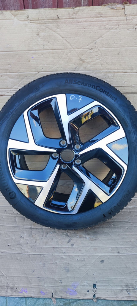 1x Alufelge 19 Zoll 7.5" 5x112 50ET Glanz Schwarz 10A601025K 10A601025 VW Id.3 FEL3382682311sd