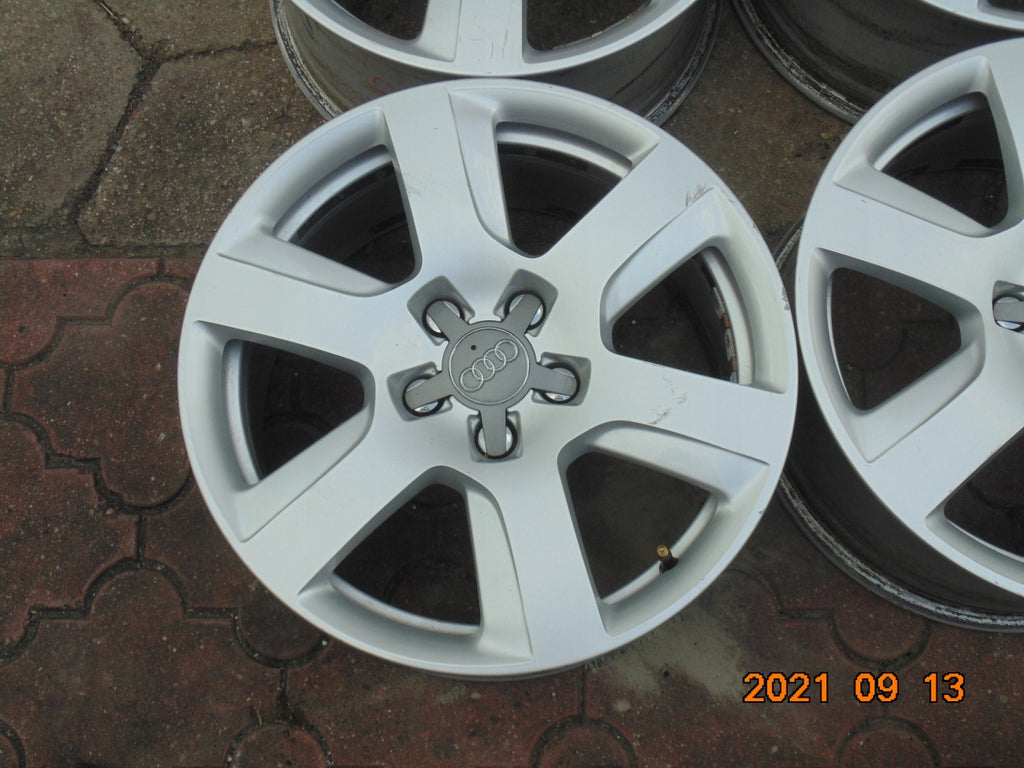 4x Alufelge 17 Zoll 8.0" 5x112 30ET Glanz Silber 4H0601025 Audi A8 Rim Wheel FEL5263141232cr