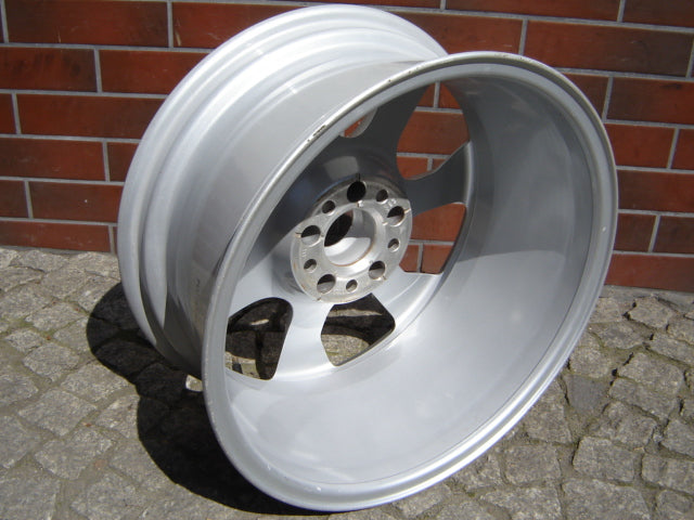 1x Alufelge 17 Zoll 8.0" 5x112 39ET Glanz Silber 8R0601025G Audi A5 Q5 Rim Wheel