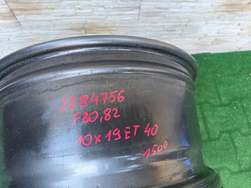 1x Alufelge 19 Zoll 10.0" 5x120 2284756 BMW F87 F80 F82 Rim Wheel FEL6211206084lr