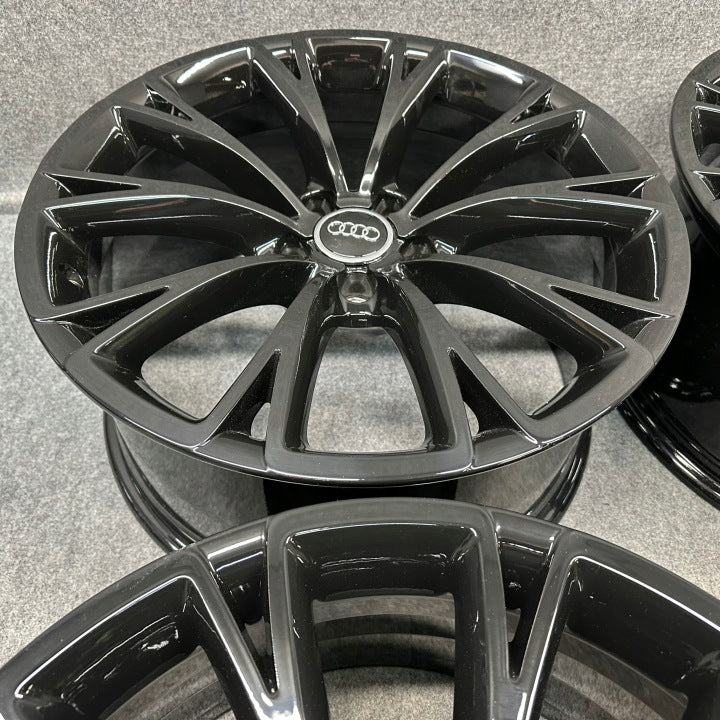 4x Alufelge 19 Zoll 9.0" 5x112 33ET Glanz Silber 4H0601025BG Audi A8 Rim Wheel FEL7774971663tp