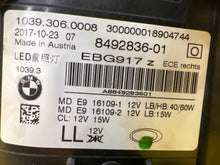 Load image into Gallery viewer, Frontscheinwerfer BMW 5 G30 8492836-01 LED Rechts Scheinwerfer Headlight SCH3624501703zh