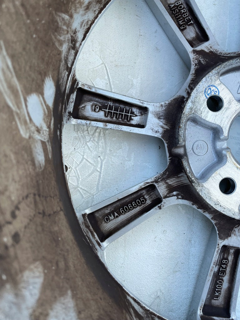 1x Alufelge 15 Zoll 6.0" 4x100 Silber K7400ADE05 Hyundai I10 Iii Rim Wheel FEL3683476463kb