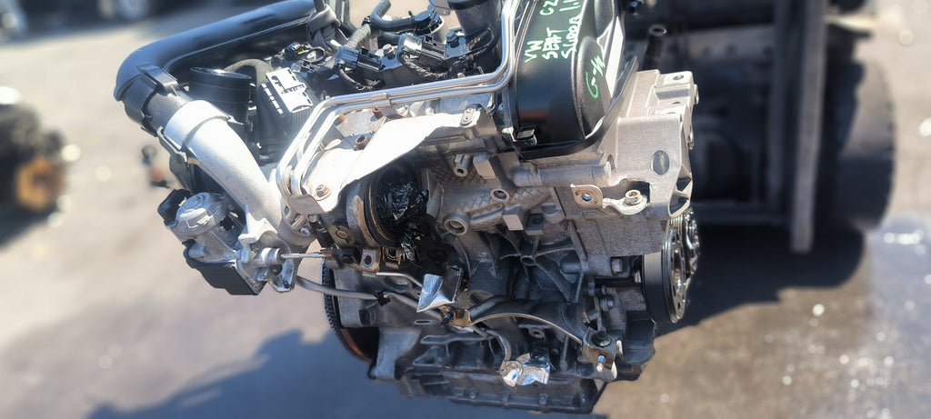 Motor Seat Skoda VW Leon CZCA 1.4 TSI 125PS 92kW 100TKm 2014 Benzin Komplett