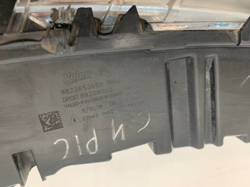 Frontscheinwerfer Citroën C4 Grand Picasso II 9816714780 LED Rechts Headlight