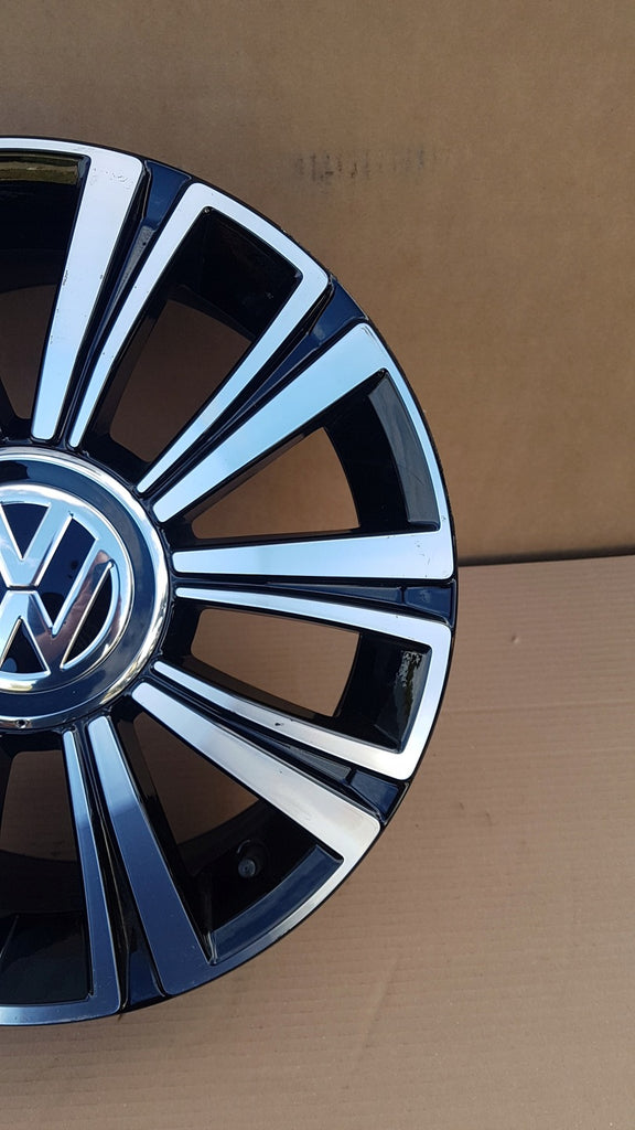 1x Alufelge 16 Zoll 6.0" 4x100 43ET 1S0601025AT VW Up Rim Wheel