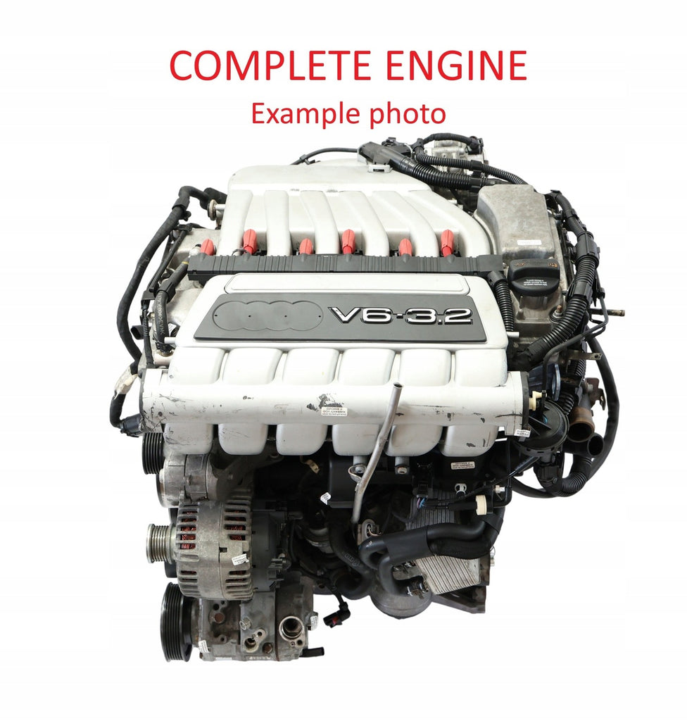 Motor Audi VW Quattro Golf BUB 3.2 250PS 184kW 159TKm Benzin Engine Unkomplett